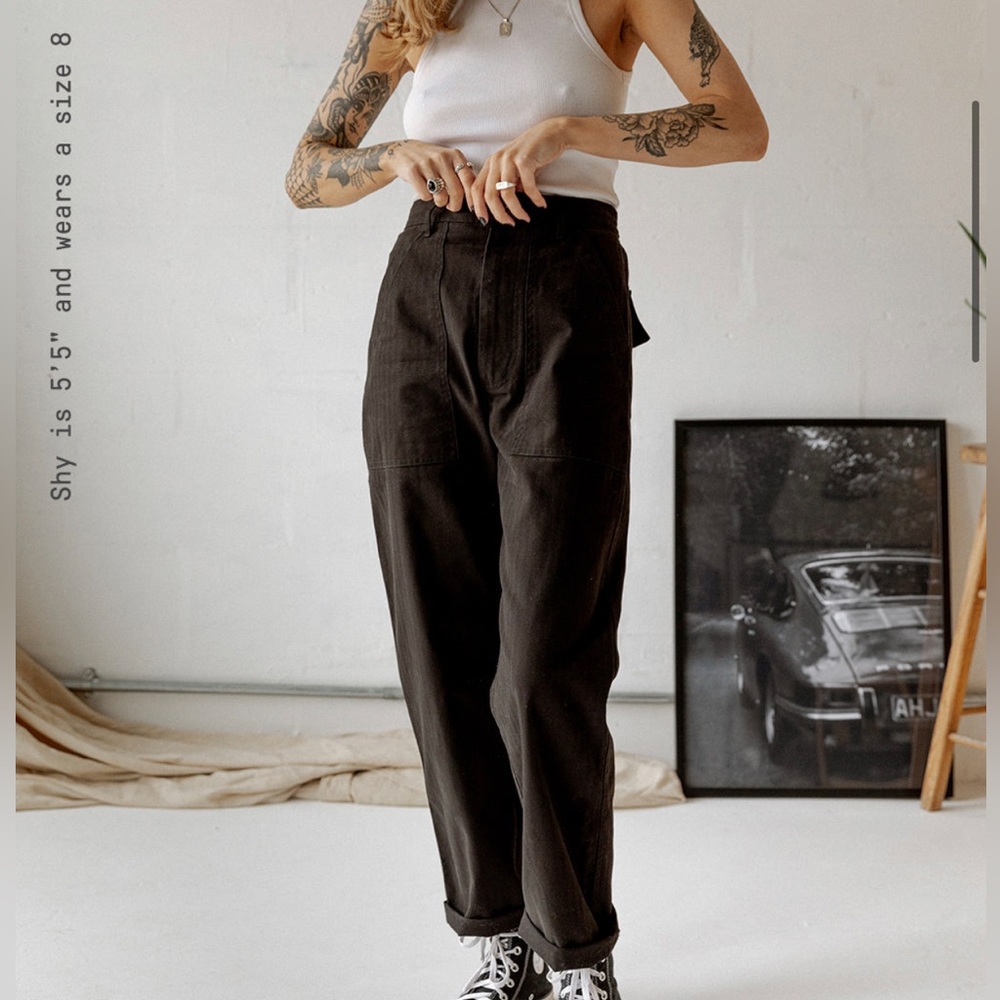 P&Co 304 Black Service Fatigues